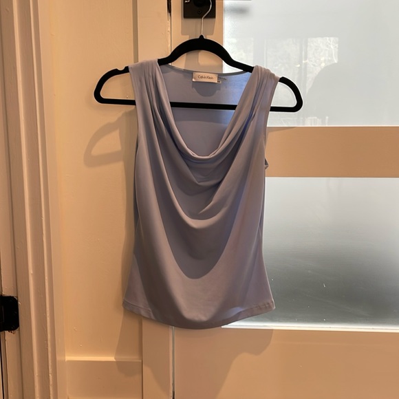 Calvin Klein blue blouse xs - Picture 1 of 3